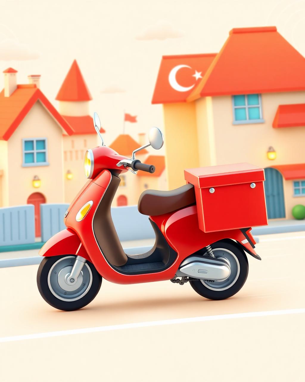 Ev sıralarının arasında dolaşan burger maskotu — organik hit botunun residential ve 4G/5G mobil proxy rotasyonunu anlatan çizim